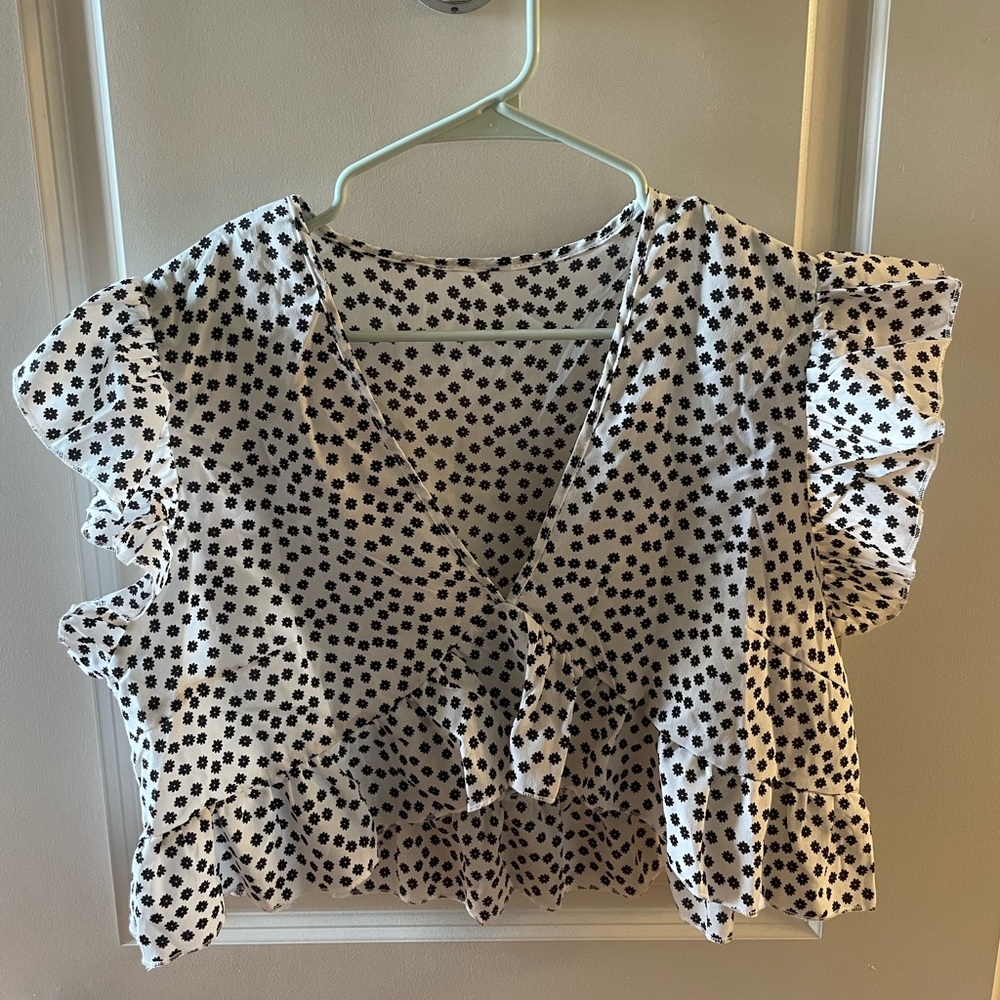 SHEIN Floral Crop Top